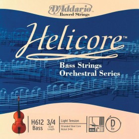 D'addario Helicore Orchestral Serıes 3/4 D(RE) Kontrabass Teli
